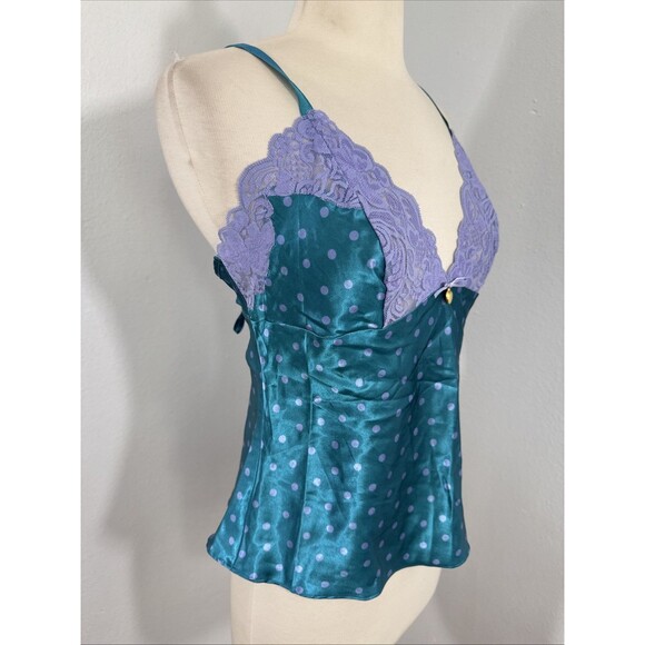 Susan Lucci Slip Top Womens Small Lace Babydoll Fairycore Coquette Y2K - Picture 2 of 9